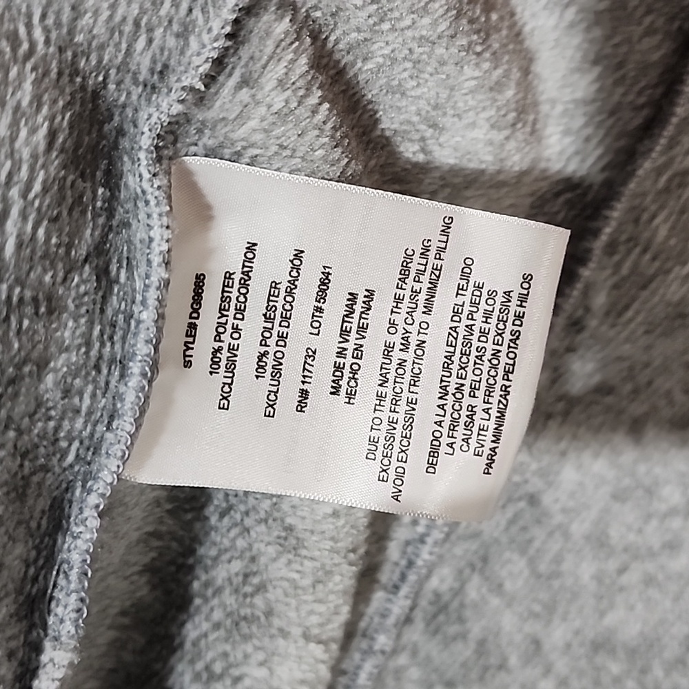 Gerry, Gray Women's Fleece Jacket, Large - Picture 5 of 6